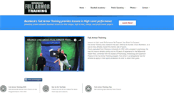 Desktop Screenshot of bushbecksfullarmortraining.com