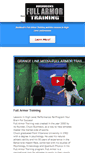 Mobile Screenshot of bushbecksfullarmortraining.com